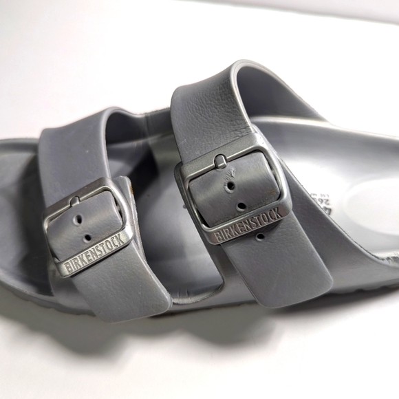 Birkenstock Silver Shoes L10/M8 - Picture 5 of 6